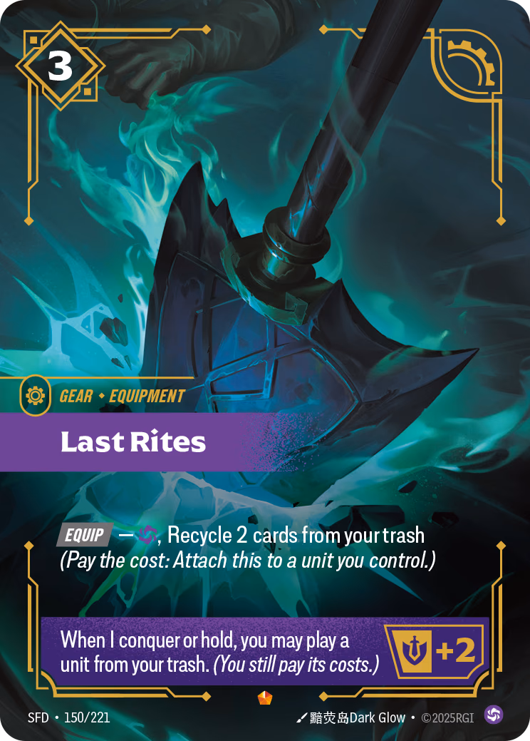 Last Rites SFD-150/221 Riftbound card