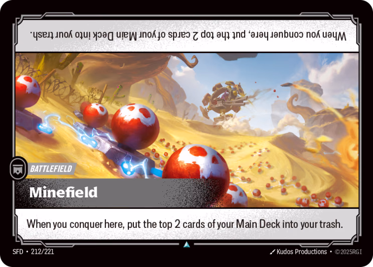 Minefield SFD-212/221 Riftbound card
