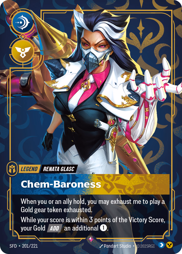 Renata Glasc, Chem-Baroness SFD-201/221 Riftbound card