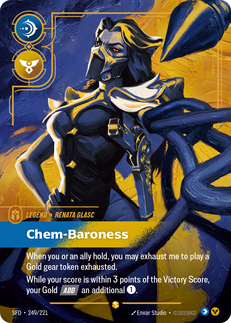 Renata Glasc, Chem-Baroness SFD-249/221 Riftbound card