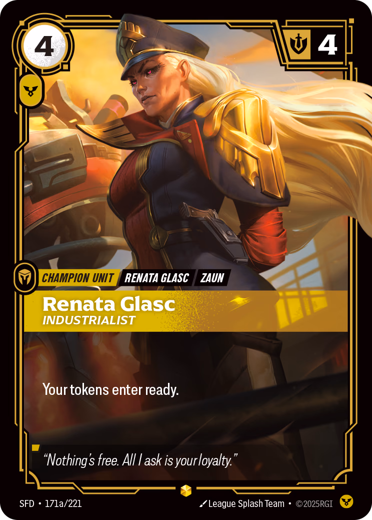 Renata Glasc, Industrialist SFD-171a/221 Riftbound card