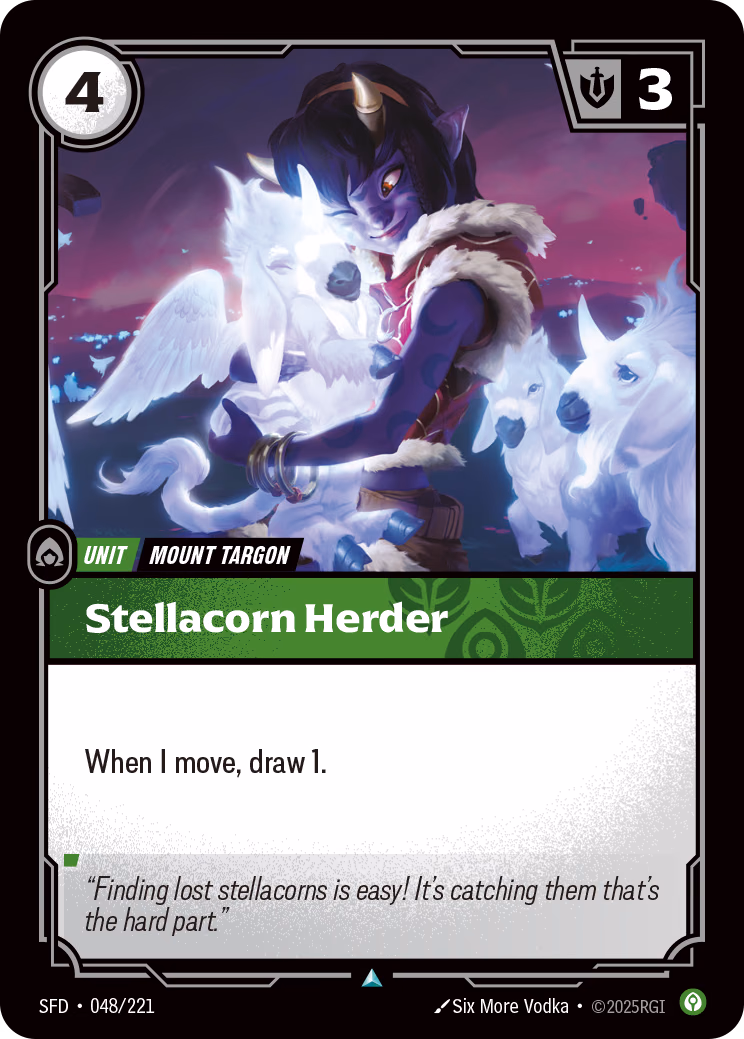 Stellacorn Herder SFD-048/221 Riftbound card