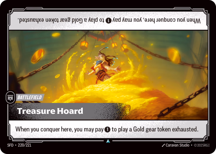 Treasure Hoard SFD-220/221 Riftbound card