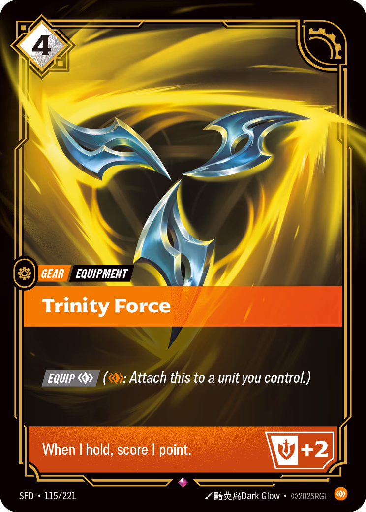 Trinity Force SFD-115/221 Riftbound card