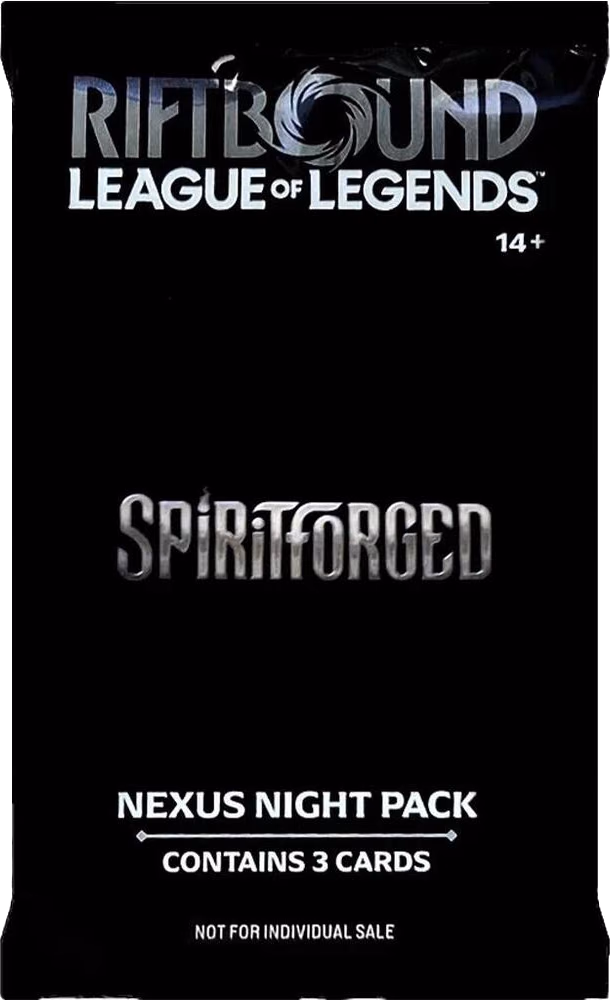 Riftbound Spiritforged Nexus Night Promo Pack