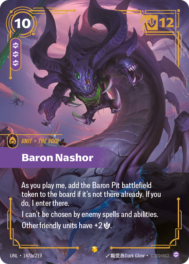 Baron Nashor UNL-147a/219 Riftbound card
