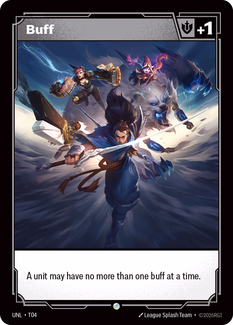 Buff UNL-T04 Riftbound card