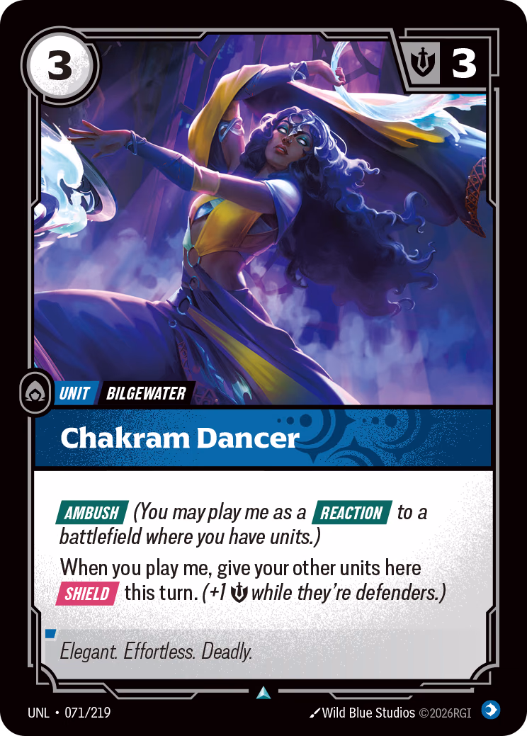 Chakram Dancer UNL-071/219 Riftbound card