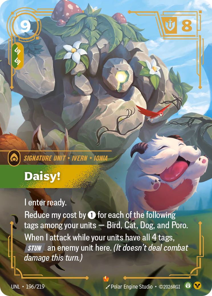 Daisy! UNL-196/219 Riftbound card