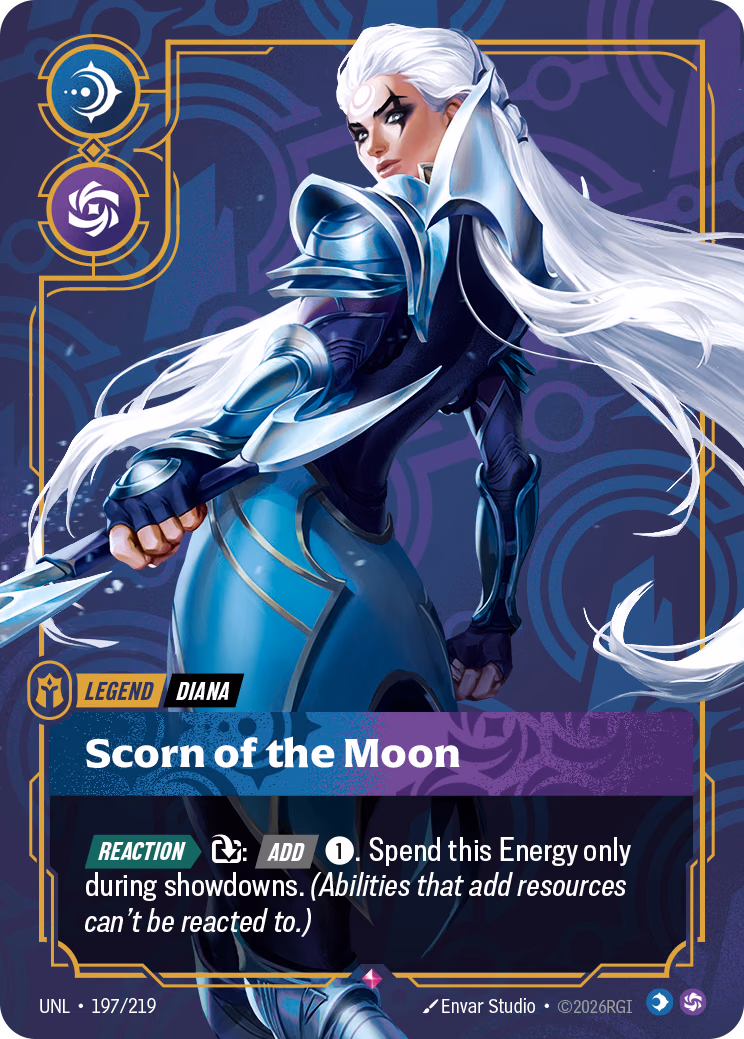 Diana, Scorn of the Moon UNL-197/219 Riftbound card