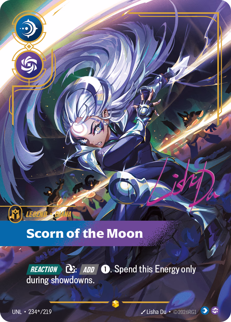 Diana, Scorn of the Moon UNL-234*/219 Riftbound card