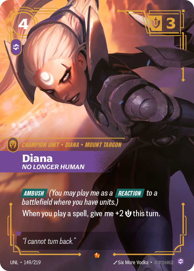 Diana UNL-149/219 Riftbound card
