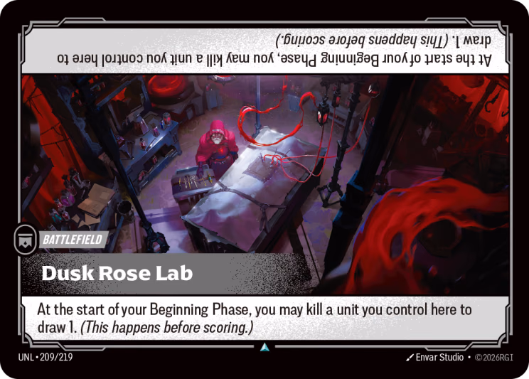 Dusk Rose Lab UNL-209/219 Riftbound card