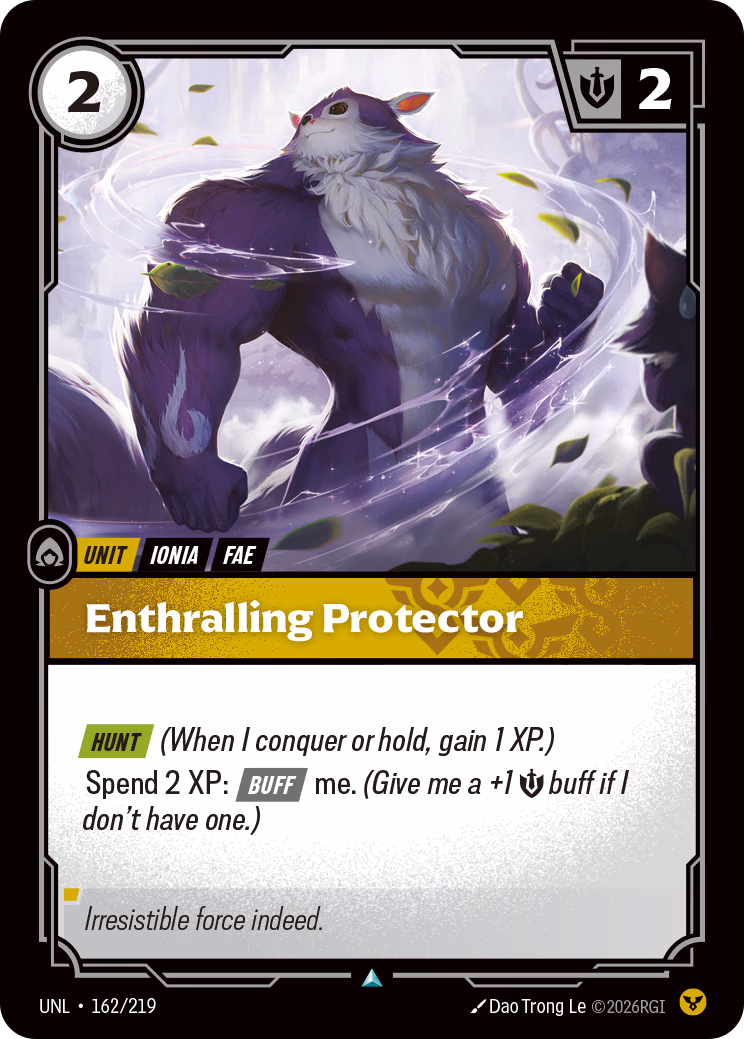 Enthralling Protector UNL-162/219 Riftbound card