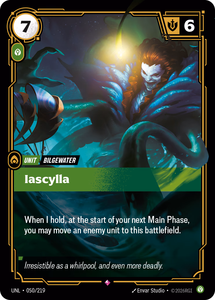Iascylla UNL-050/219 Riftbound card