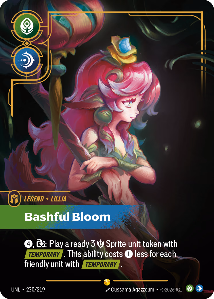 Lillia, Bashful Bloom UNL-230/219 Riftbound card