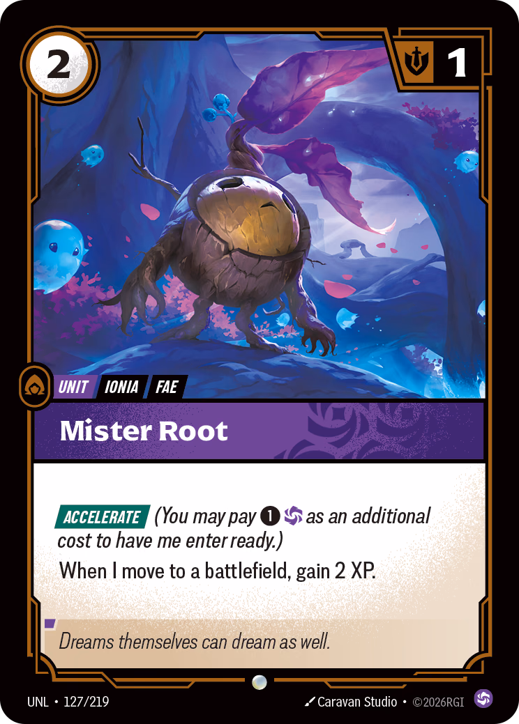 Mister Root UNL-127/219 Riftbound card