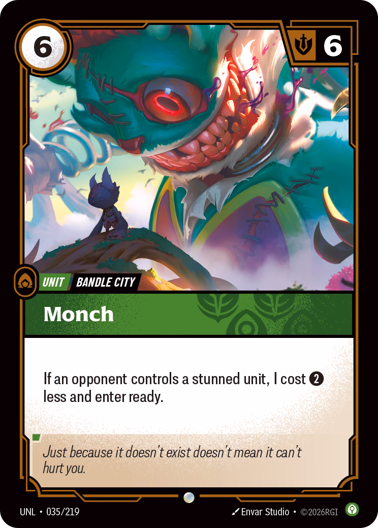 Monch UNL-035/219 Riftbound card