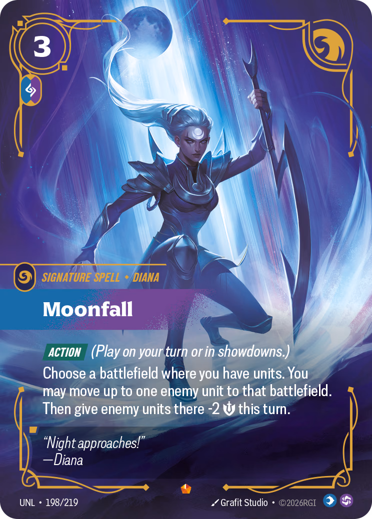 Moonfall UNL-198/219 Riftbound card