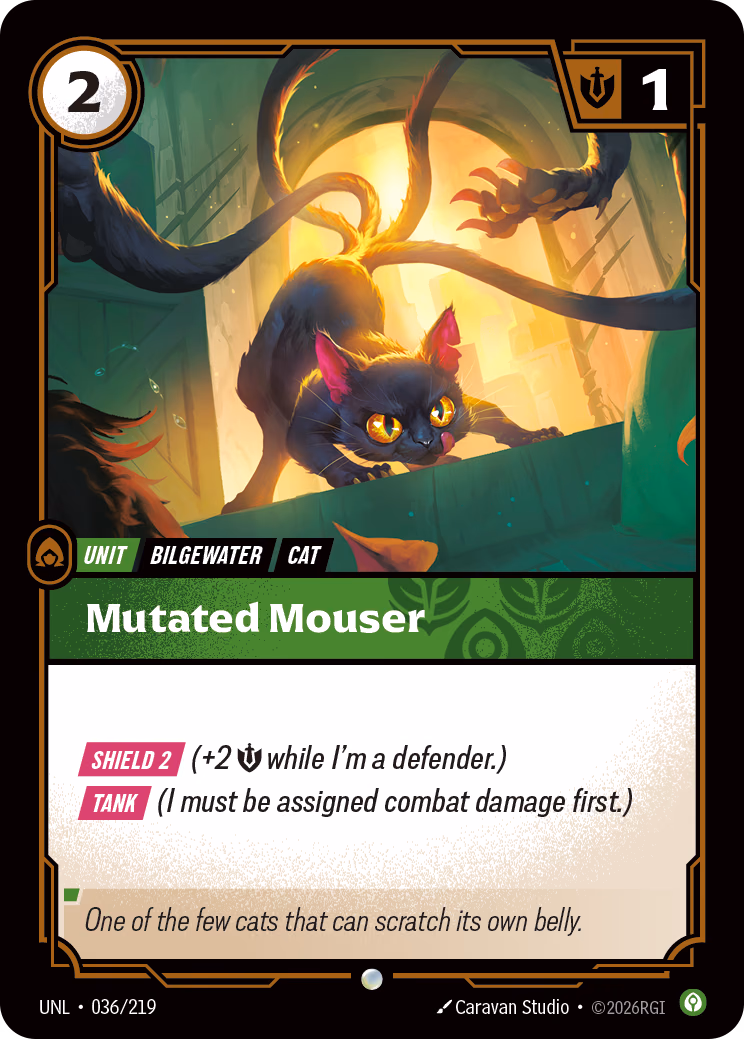 Mutated Mouser UNL-036/219 Riftbound card