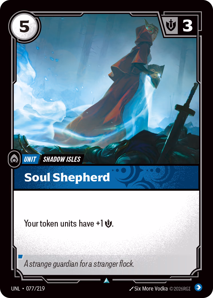 Soul Shepherd UNL-077/219 Riftbound card