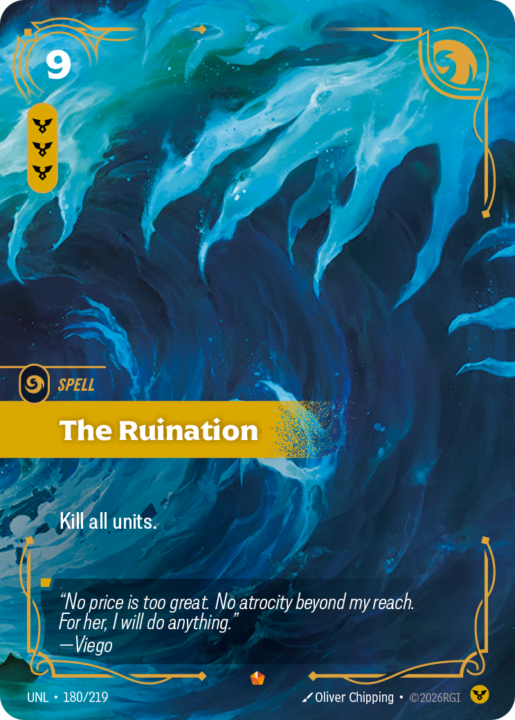 The Ruination UNL-180/219 Riftbound card