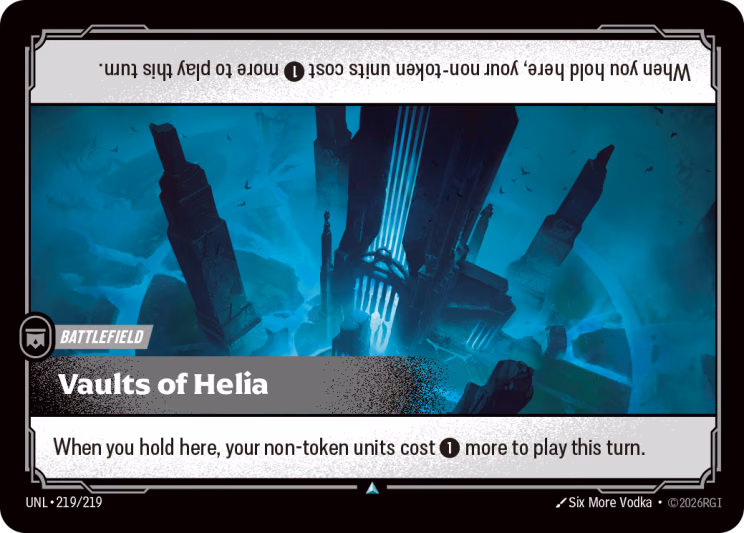 Vaults of Helia UNL-219/219 Riftbound card