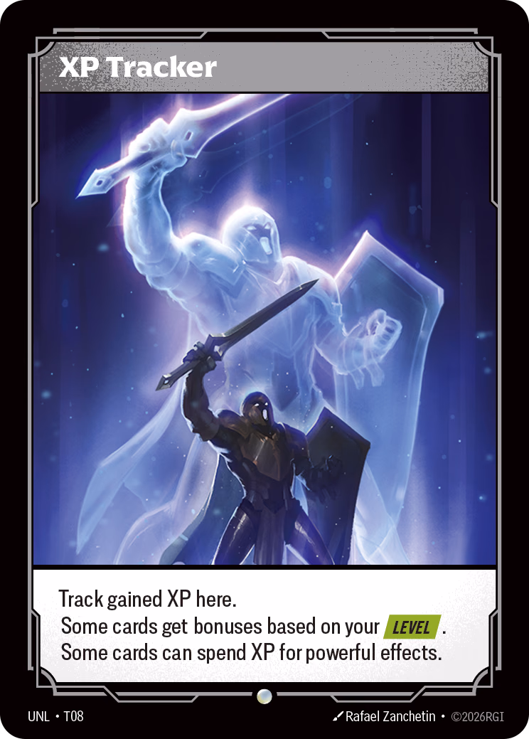XP Tracker UNL-T08 Riftbound card
