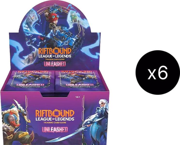 Riftbound Unleashed Booster Display Case