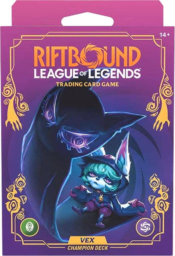 Riftbound Unleashed Champion Deck (Vex)