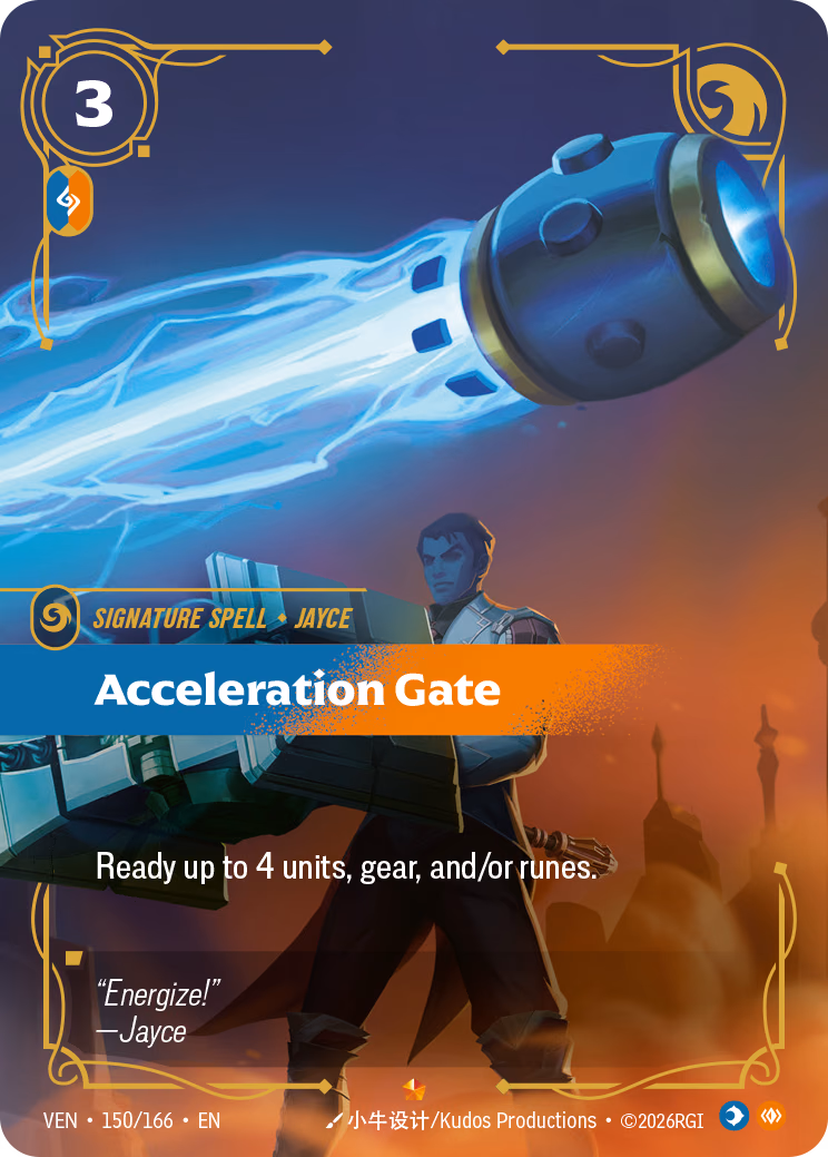 Acceleration Gate VEN-150/166 Riftbound card