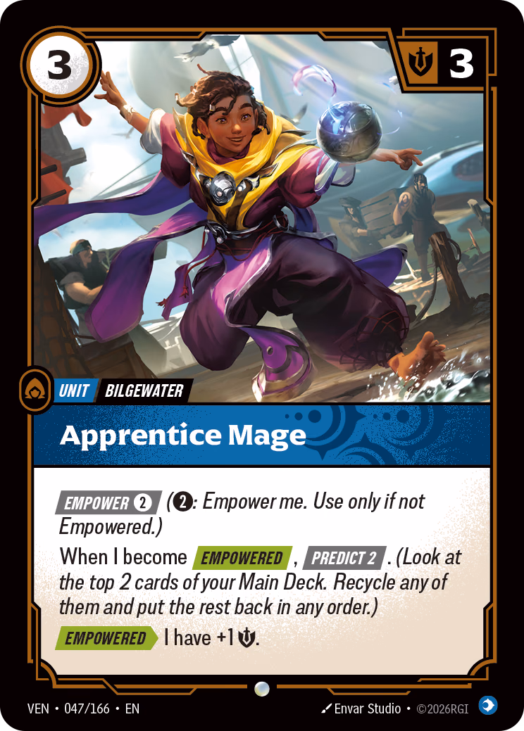 Apprentice Mage VEN-047/166 Riftbound card