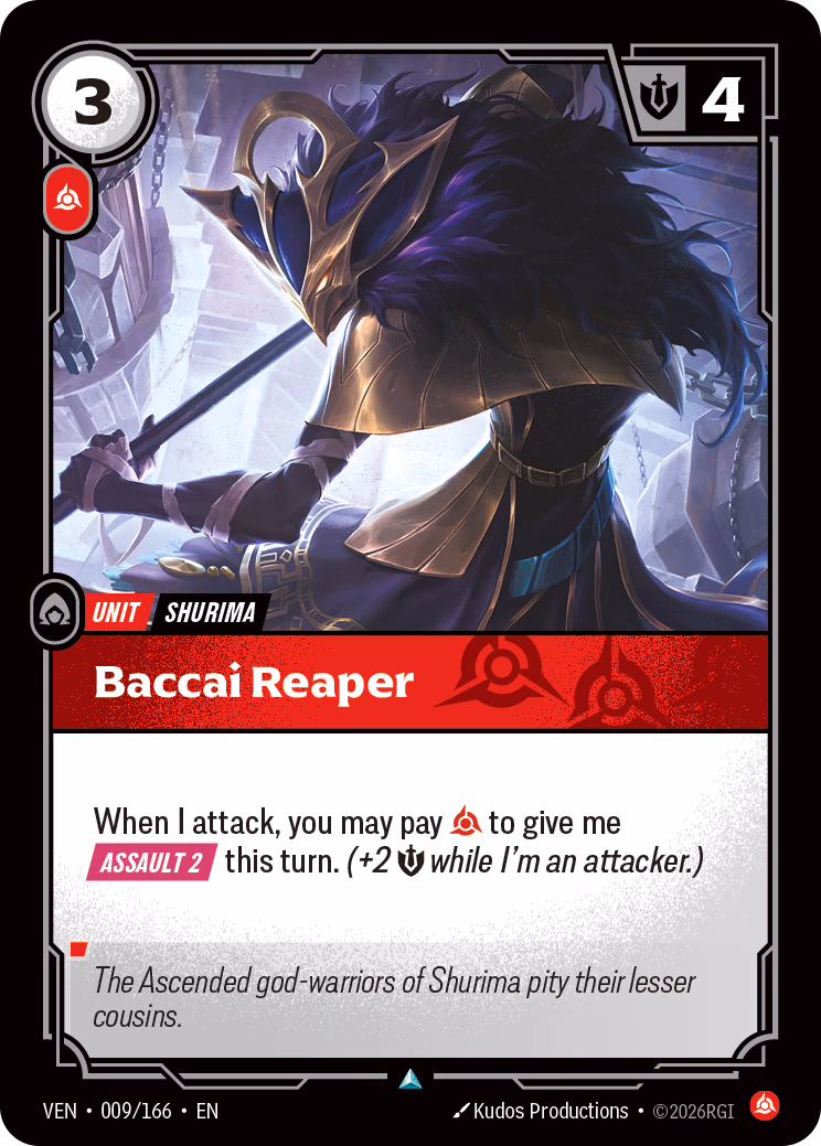 Baccai Reaper VEN-009/166 Riftbound card