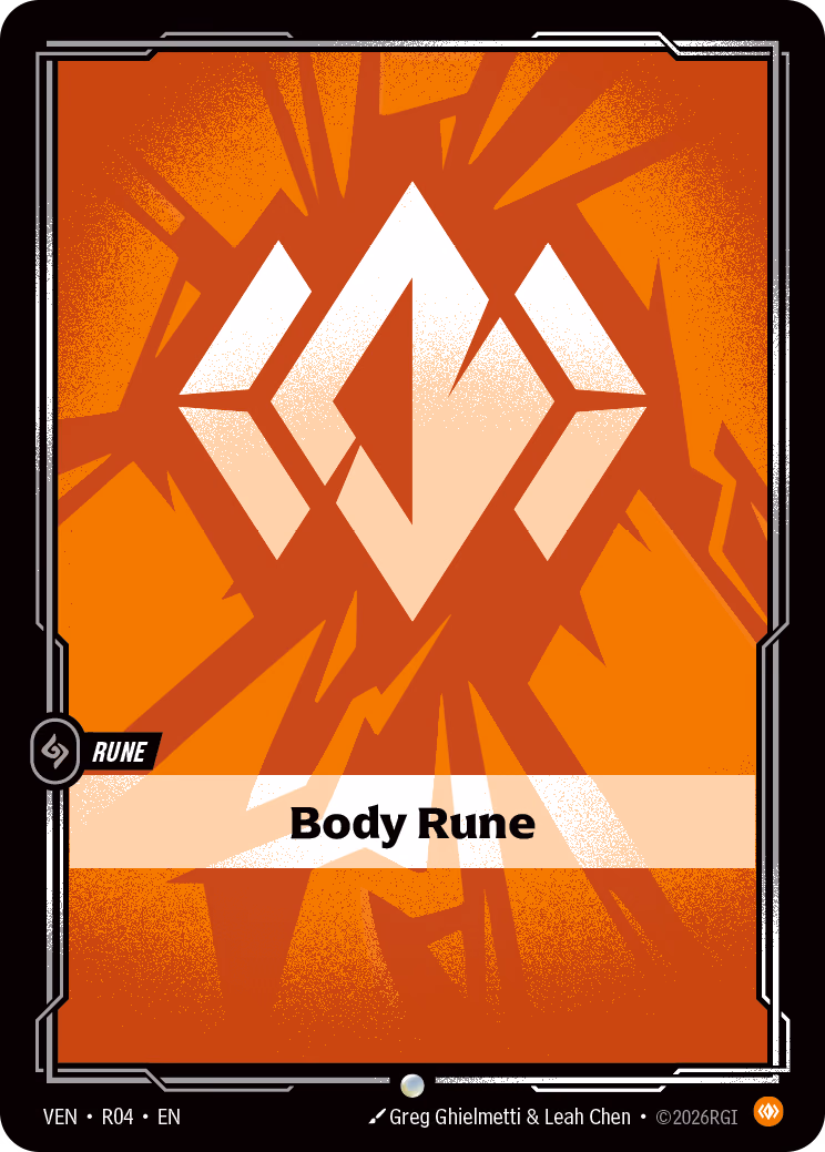 Body Rune VEN-R04 Riftbound card