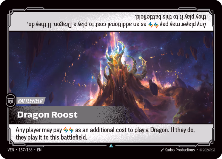 Dragon Roost VEN-157/166 Riftbound card