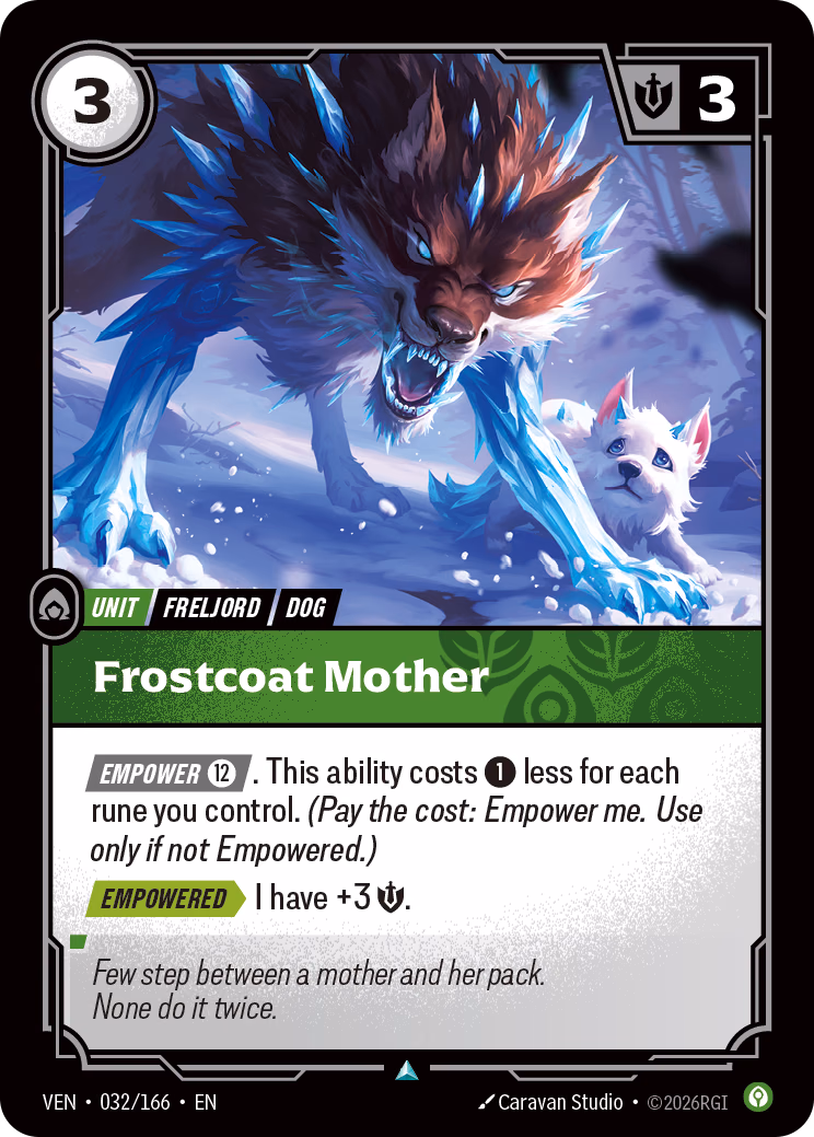 Frostcoat Mother VEN-032/166 Riftbound card