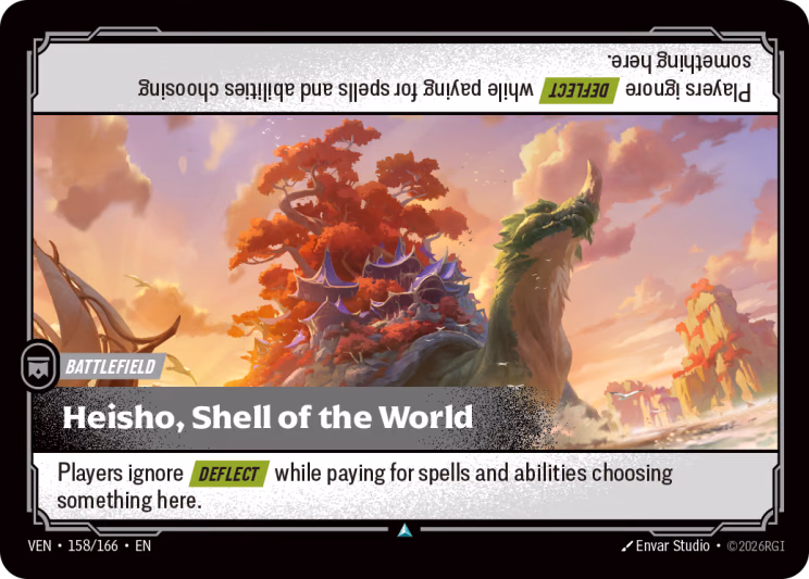 Heisho, Shell of the World VEN-158/166 Riftbound card