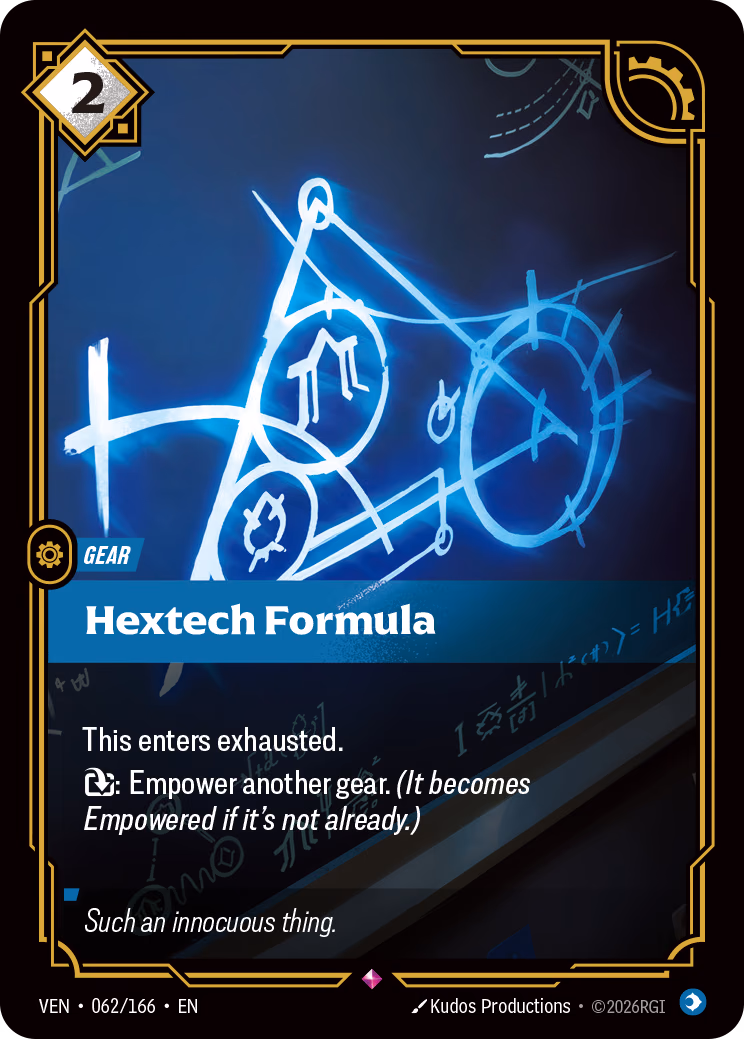 Hextech Formula VEN-062/166 Riftbound card