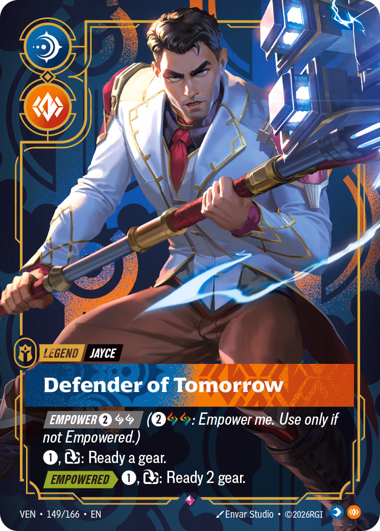 Jayce, Defender of Tomorrow VEN-149/166 Riftbound card