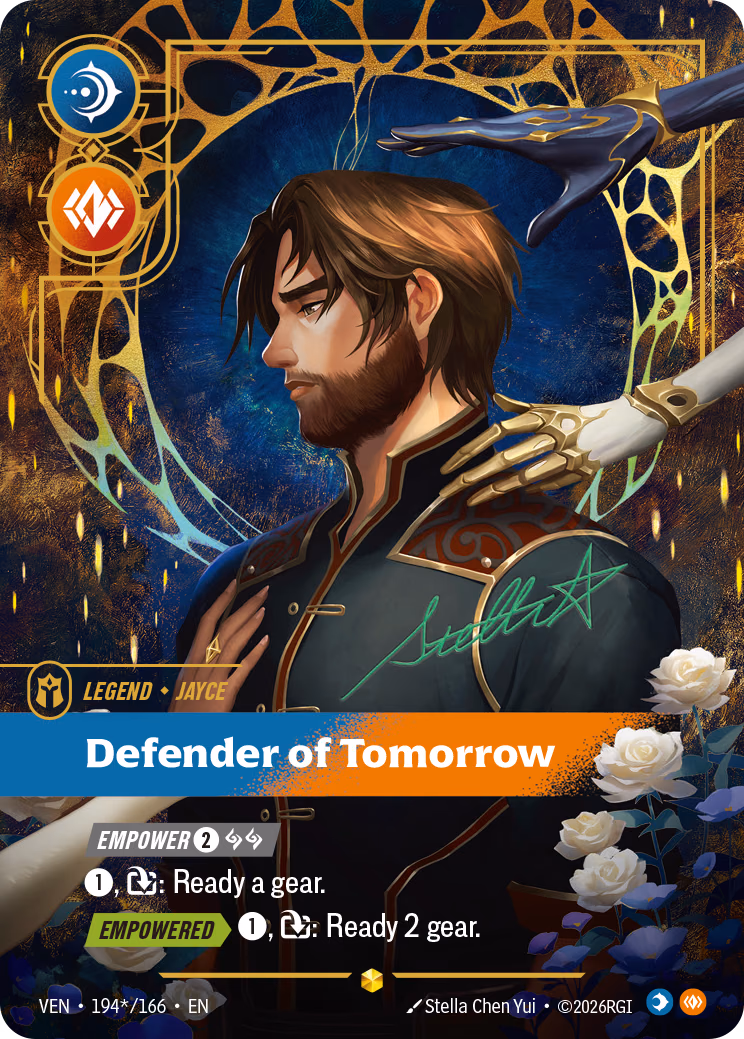 Jayce, Defender of Tomorrow VEN-194*/166 Riftbound card
