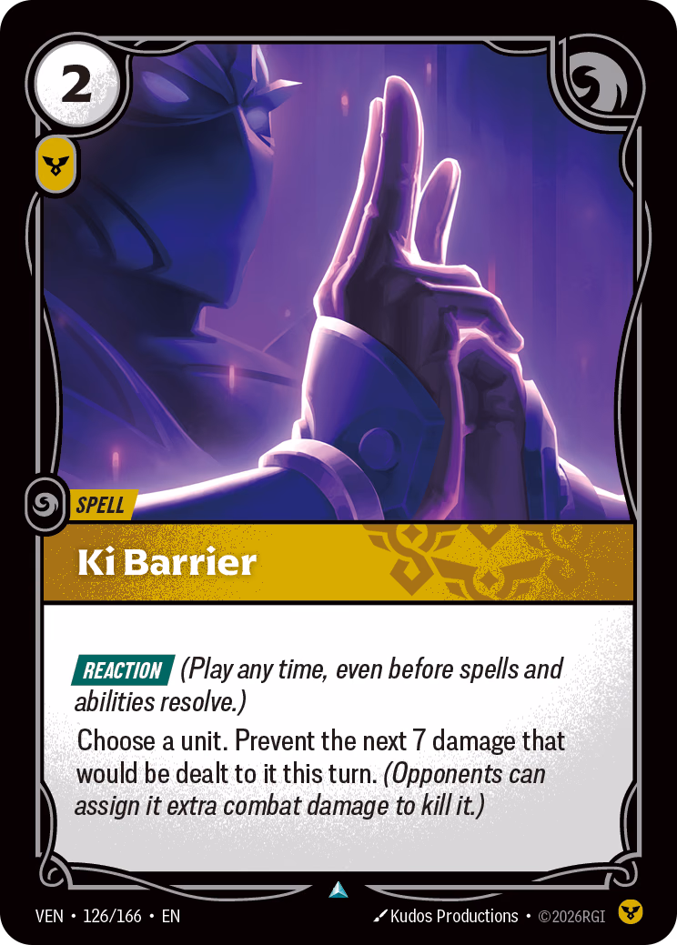 Ki Barrier VEN-126/166 Riftbound card