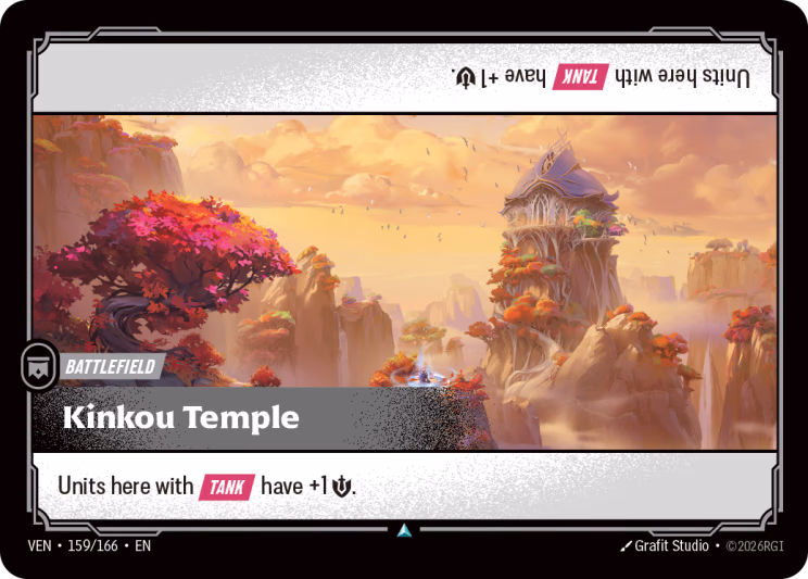 Kinkou Temple VEN-159/166 Riftbound card