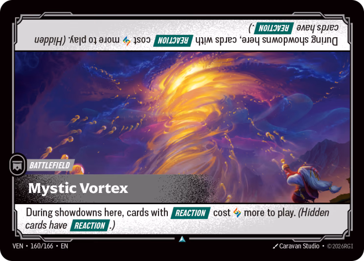 Mystic Vortex VEN-160/166 Riftbound card