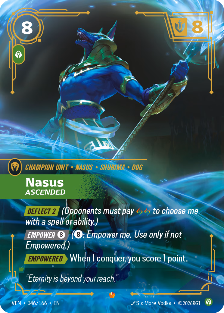 Nasus VEN-046/166 Riftbound card