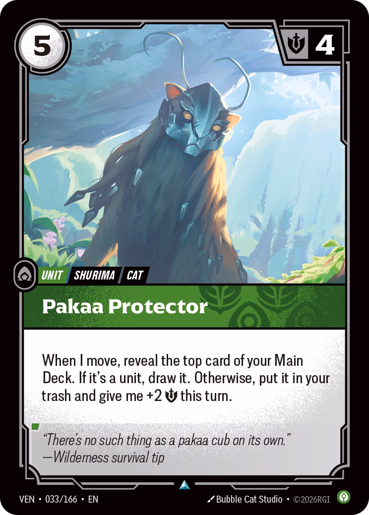 Pakaa Protector VEN-033/166 Riftbound card