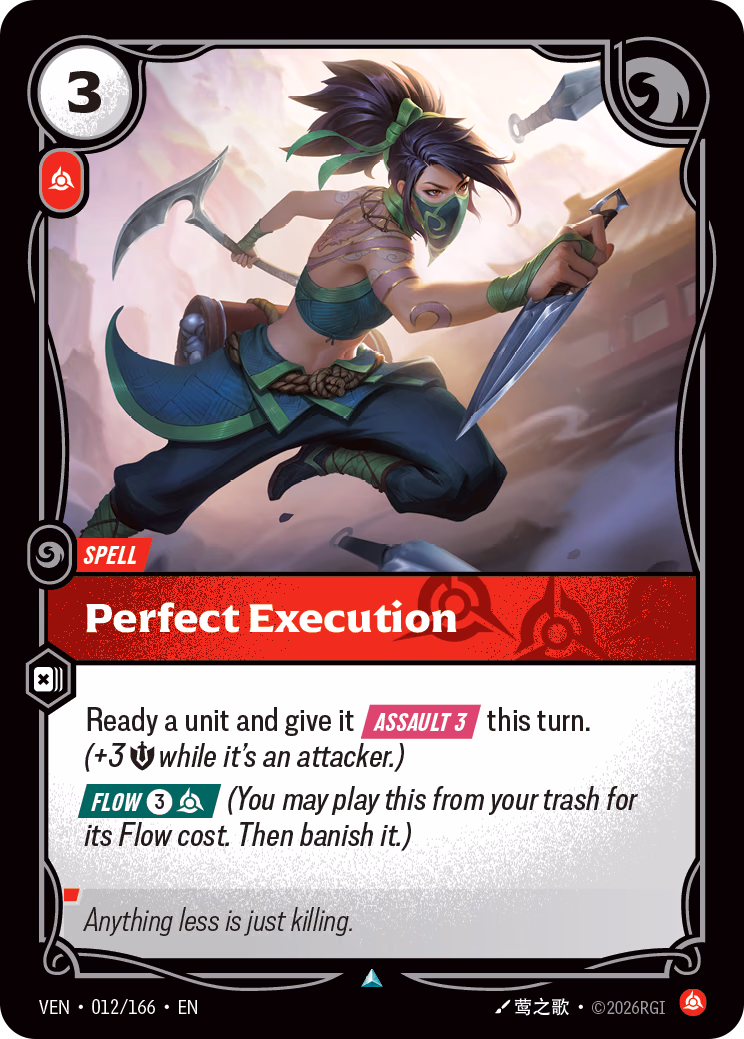 Perfect Execution VEN-012/166 Riftbound card