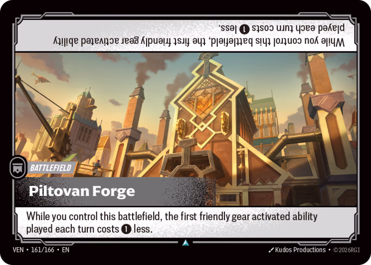 Piltovan Forge VEN-161/166 Riftbound card