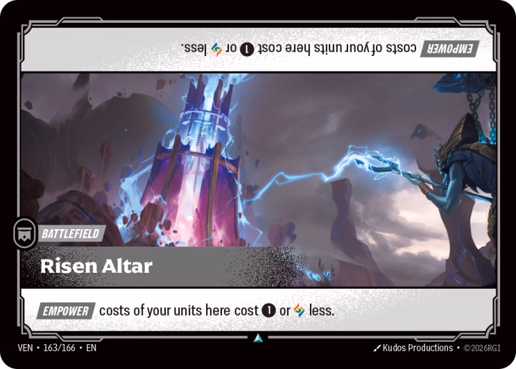 Risen Altar VEN-163/166 Riftbound card