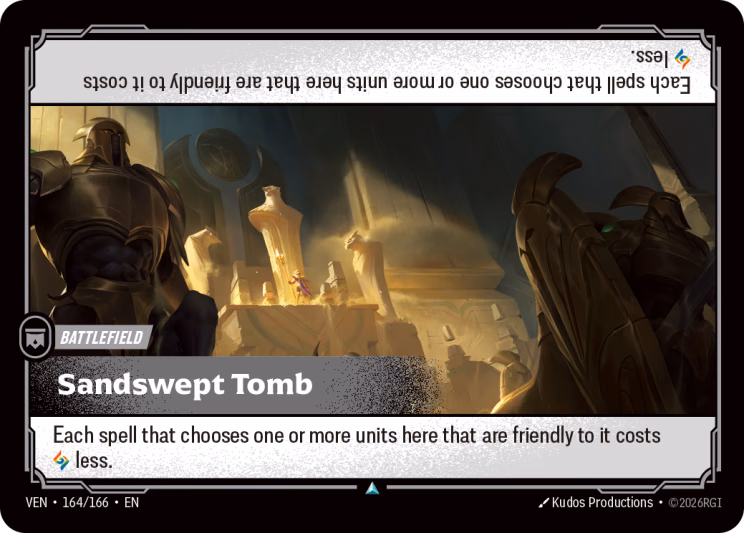 Sandswept Tomb VEN-164/166 Riftbound card