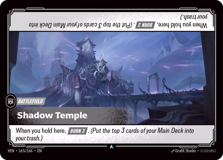 Shadow Temple VEN-165/166 Riftbound card
